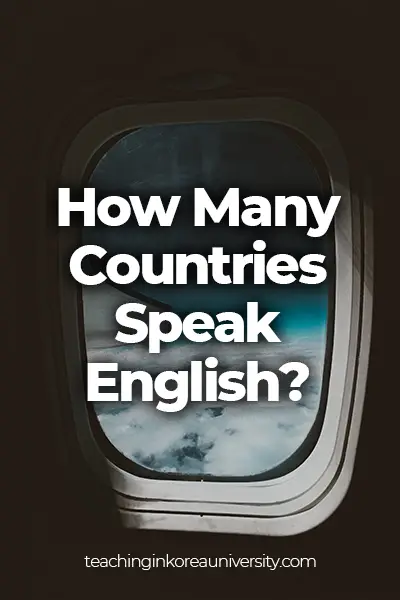how many countries speak english